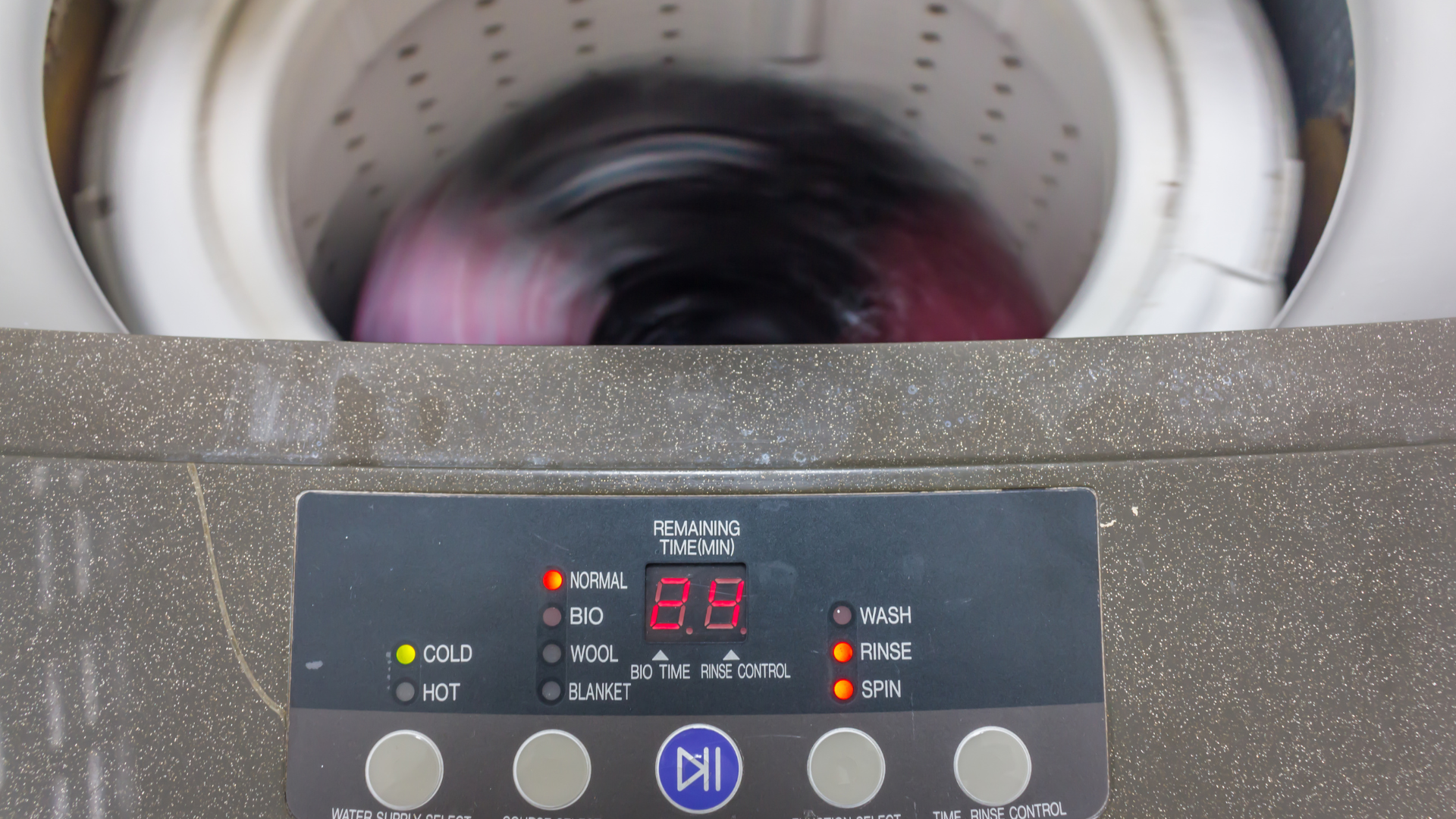 Washer Won’t Spin or Agitate